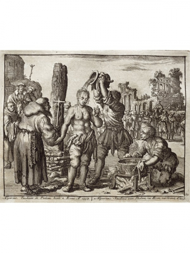 Anonymous, Algerius Etudiant de Padoue brule a Rome (1557)