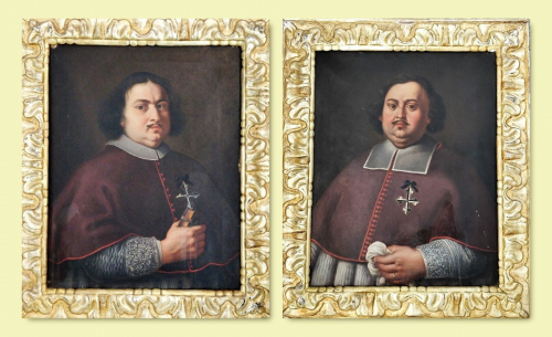 Anonymous, Giuseppe and Giovanni Battista Desain Consultants of Malta Inquisition from Stefano Erardi (originals 17-18 C.)