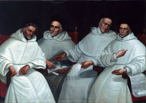 Anonymous, Portrait of Inquisitors Michele Sasso, Tommaso Novaro, Vincenzo Reghezza, Ambrogio Roggeri