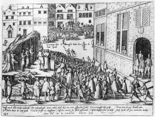 Anonymous, Scenes of the Spanish Inquisition at Ghent