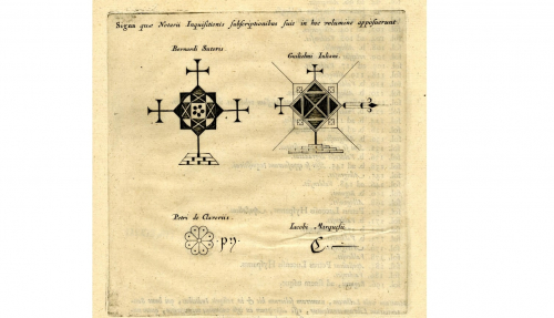 Anonymous, Signa quae Notarii Inquisitionis Subscriptionibus suis in hoc volumine apposuerunt