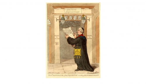 Anonymous, The Chancellor of the Inquisition marking the Incorrigibles