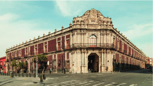 Anonymous, The Palace of the Inquisition in Mexico City