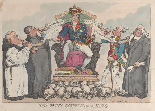 Anonymous, The privy Council of a King