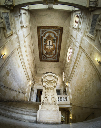 Duncan Cauchi, Staircase of Inquisitors Palace in Malta