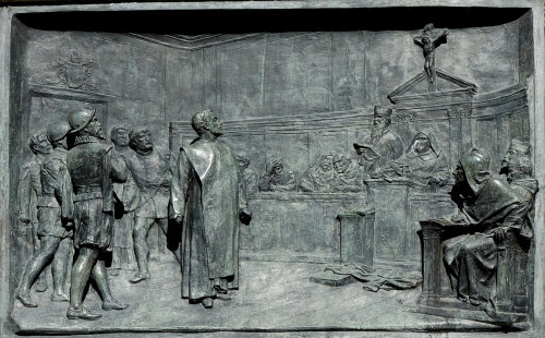 Ettore Ferrari, Part of Giordano Bruno's Monument in Rome