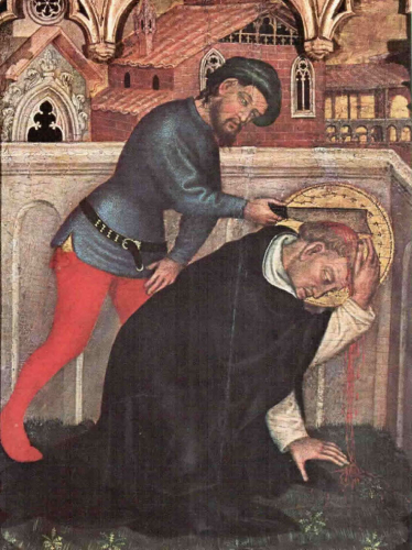 Gentile da Fabriano, Martyrdom of Saint Peter Martyr