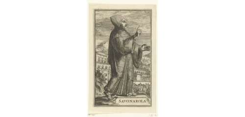 Romeyn de Hooghe, Portrait of Savonarola