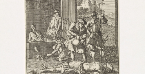 Caspar Luyken, Marteling van ketters in Atrecht 1491