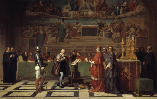 Joseph Nicolas Robert Fleury, Galileo before the Holy Office