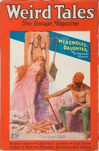 Curtis Charles Senf, A red haired Girl accused of Witchcraf and sitting nearby the Executioner