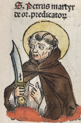 Michael Wohlgenut, Sanctus Petrus martyr de ordinis predicatorum