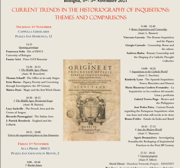 Current Trends in the Historiography of Inquisitions: Themes and Comparison